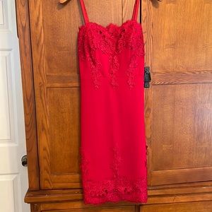 Sexy Blood Red Dress, Size M